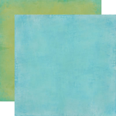 Keepin' Cosy - Teal/Green 12x12 d/sided paper (pack of 10)