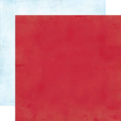 Keepin' Cosy - Red/Ice 12x12 d/sided paper (pack of 10)