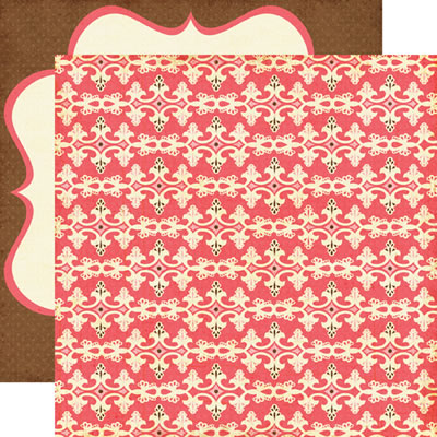 Life is Good - Fancy Border 12x12 d/sided paper (pack of 10)