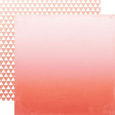 Essentials - Ombre - Orange 12x12 d/sided paper (pack of 10)