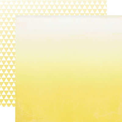 Essentials - Ombre - Yellow 12x12 d/sided paper (pack of 10)