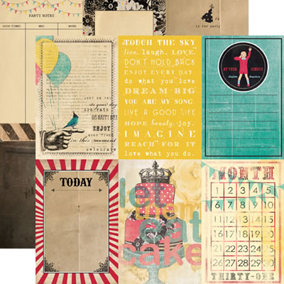 Photo Freedom - Birthday Wishes - Happy Birthday 12x12 d/sided paper (pack of 10)