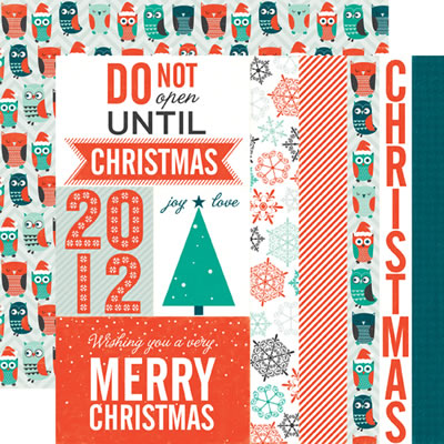 Photo Freedom - Dear Santa - Christmas 12x12 d/sided paper (pack of 10)