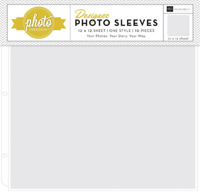 Photo Freedom - Photo Sleeves - 12x12 10/pk (sold individually)