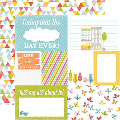 Photo Freedom - Fun in the Sun - Easy Breezy 12x12 d/sided paper (pack of 10)