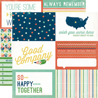 Photo Freedom Volume 2 - Good Company 12x12 d/sided paper (pack of 10)