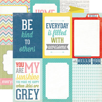 Photo Freedom - Volume 1 - Be Kind 12x12 d/sided paper (pack of 10)