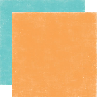 A Perfect Summer - Orange/Teal 12x12 d/sided paper (pack of 10)