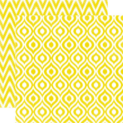 Style Essentials - 5th Avenue - Sequin Ikat 12x12 d/sided paper (pack of 10)