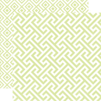 Style Essentials - 34th Street - Sprig Geometric 12x12 d/sided paper (pack of 10)