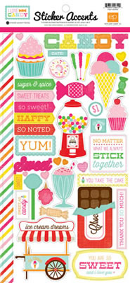 Mini Themes - I Love Candy - Sticker (pack of 5)