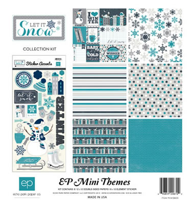 Mini Themes - Let It Snow - Collection Kit (sold individually)