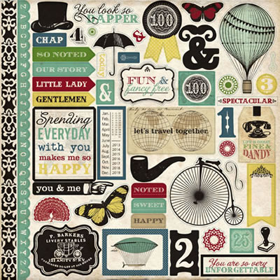 Times & Seasons 2 - Element Stickers (pack of 5)