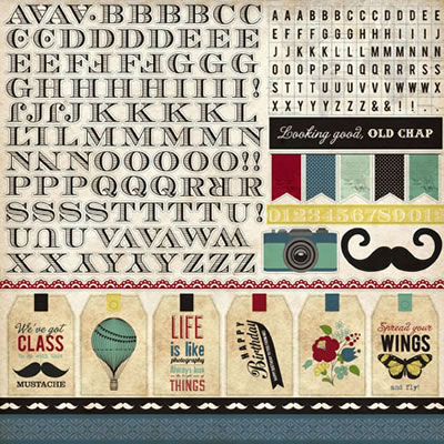 Times & Seasons 2 - Alpha Stickers (pack of 5)
