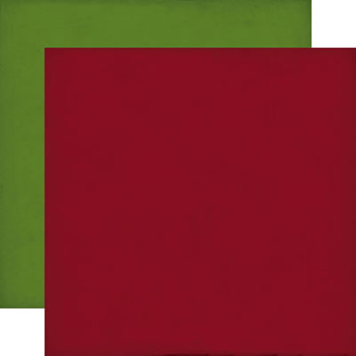Times & Seasons 2 - Red/Green 12x12 d/sided paper (pack of 10)