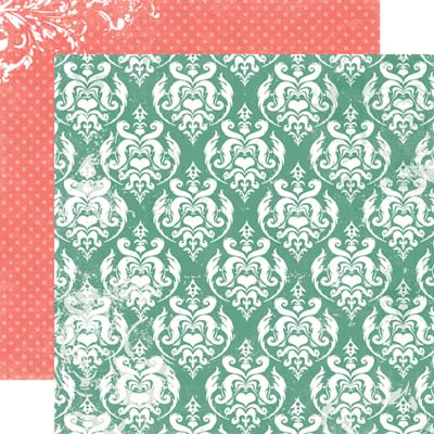 Victoria Gardens - Garden Gate 12x12 d/sided paper (pack of 10)