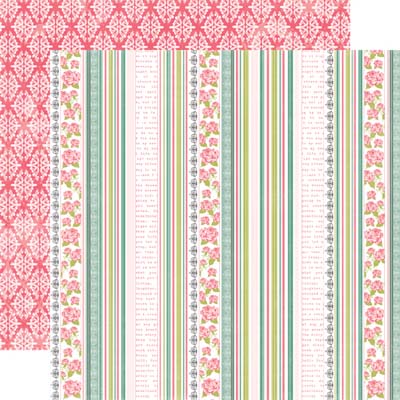 Victoria Gardens - Garden Trellis 12x12 d/sided paper (pack of 10)