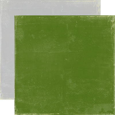 Very Merry Christmas - Green Silver 12x12 d/sided paper (pack of 10)