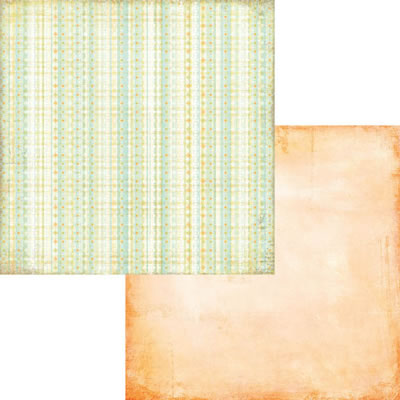 Fancy Pants - Hopscotch - Puddle 12x12 Double-Sided paper  (pack of 10)