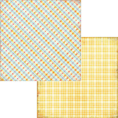 Fancy Pants - Hopscotch - Charming 12x12 Double-Sided paper  (pack of 10)