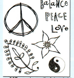 Fontwerks - Clear Zen by Emily Falconbridge  (sold individually)