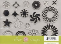 Fontwerks - Kates Shapes clear stamps (sold individually)