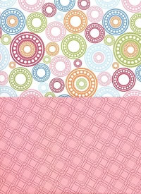 Fontwerks - Hello Melissa 12x12 patterned paper  (pack of 10)