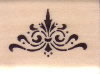 Fontwerks - Ornamental wood mounted stamp by Karen Russell    (sold individually)