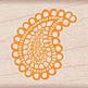 Hero Arts - Lace Paisley  (sold individually)