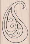 Hero Arts - Paisley  (sold individually)