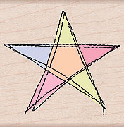 Hero Arts - Stitched Star  (sold individually)