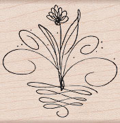 Hero Arts - Flourish Bud  (sold individually)