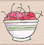 Hero Arts - Bowl of Cherries  (sold individually)