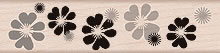 Hero Arts - Heart Flower Border  (sold individually)