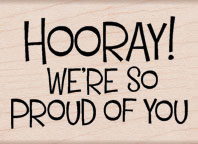 Hero Arts - Hooray  (sold individually)