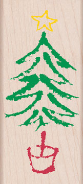 Hero Arts - Paper Inked Star Tree  (sold individually)