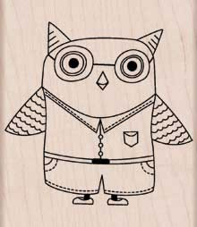 Hero Arts - Boy Owl  (sold individually)