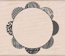 Hero Arts - Background Scallop Circle  (sold individually)