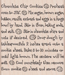 Hero Arts - Chocolate Chip Cookies  (sold individually)