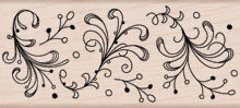 Hero Arts - Dot Flourish Border  (sold individually)