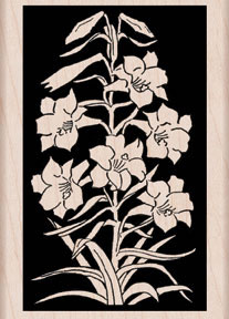 Hero Arts - Lily Silhouette  (sold individually)
