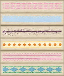 Hero Arts - Designer Ribbons  (sold individually)