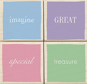Hero Arts - Special Word Blocks  (sold individually)