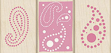 Hero Arts - Paisley Prints  (sold individually)