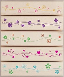 Hero Arts - Wavy Design Borders  (sold individually)