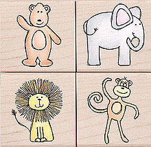 Hero Arts - Playful Animals  (sold individually)