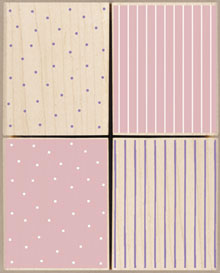 Hero Arts - Polka Dots & Pinstripes  (sold individually)