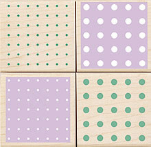 Hero Arts - Polka Dot Squares  (sold individually)