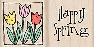 Hero Arts - Spring TwoStamps  (sold individually)