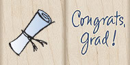 Hero Arts - Congrats TwoStamps  (sold individually)
